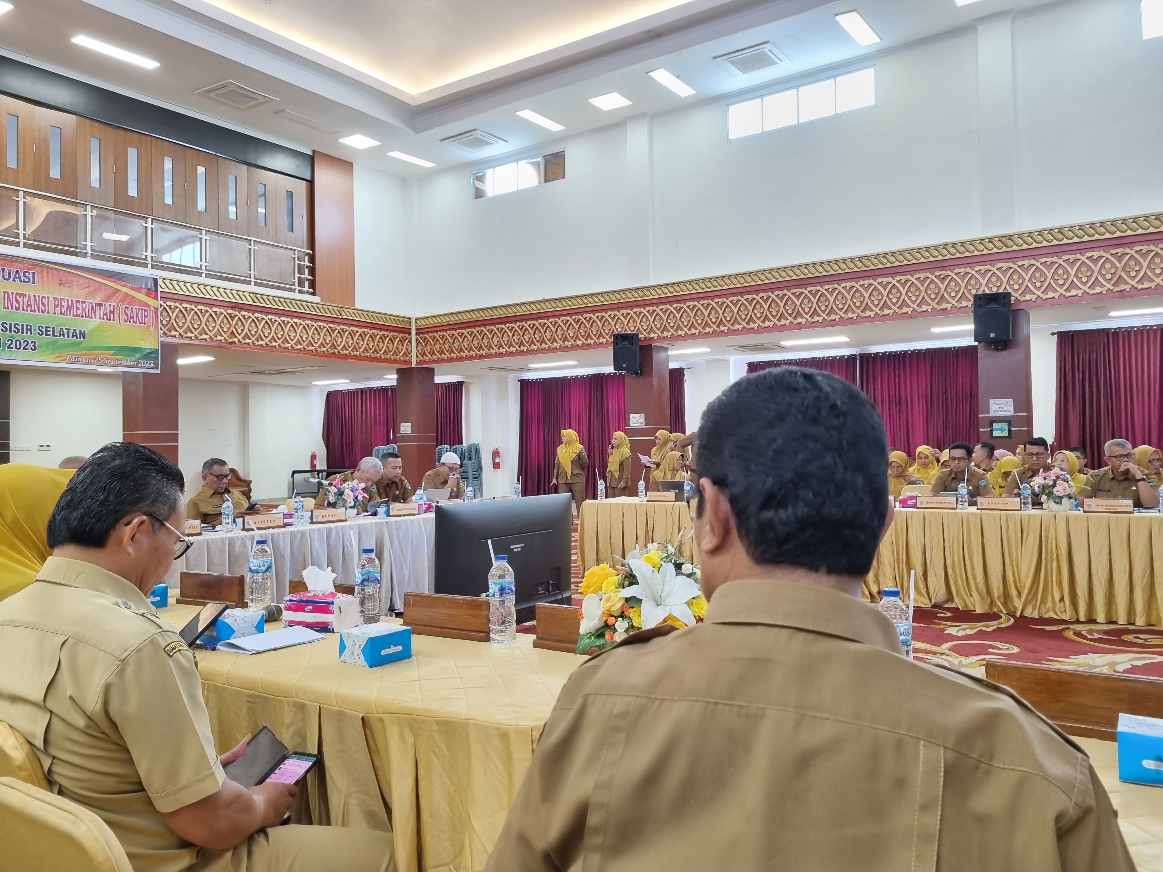 Evaluasi penilaian SAKIP kabupaten pesisir selatan tahun 2023